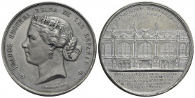 SPAGNA - Isabella II (1833-1868) - Medaglia - 1867 - Esposizione internazionale di Parigi - Testa a s. - R/ Vista dell'esposizione Opus: Borrel Ø: 50 ...