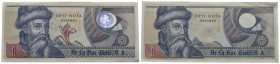 - - De La Rue Giori - Specimen Opti-Nota Gutemberg beige e al D/ Pegaso in ologramma - Piega angolo sup. sin. - SPL+
