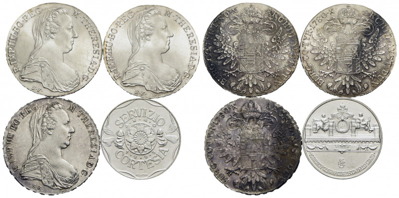 Estere - - - Lotto di 4 monete/medaglie - FDC
