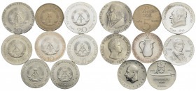 Estere - - - GERMANIA - lotto di 8 monete - - FDC