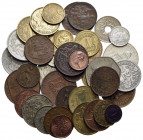 Estere - - - Lotto di 39 monete Francia, Gran Bretagna e colonie, Irlanda - - Varie