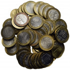 Estere - - - Lotto di 63 monete da 10 Rubli anni 2000 - Grande varietà di date e tipologia - - SPL÷FDC
