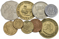 Estere - - - Lotto di 9 monete Africa - - Varie