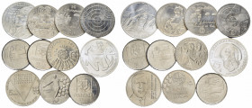 Estere - - - PORTOGALLO - Lotto di 11 monete in euro commemorative da 2,5, 5 e 7,5 euro anni 2008, 2017 e 2021 - Alto valore di catalogo - SPL÷FDC