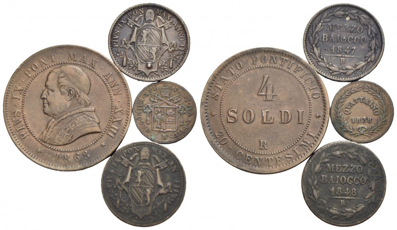 Zecche Italiane - - - Lotto di 4 monete - Varie