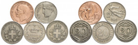 Savoia - - - Lotto di 5 monete - Varie