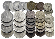 Savoia - - - Lotto di 35 monete di cui 8 Albania - - Varie