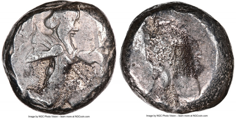 ACHAEMENID PERSIA. Darius I-Xerxes II (ca. 5th century BC). AR siglos (14mm). NG...