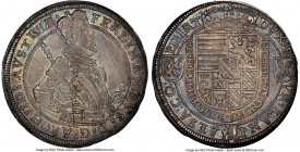 Archduke Ferdinand Taler ND (1564-1595) AU58 NGC, Ensisheim mint, Dav-8088. 

HID09801242017

© 2022 Heritage Auctions | All Rights Reserved