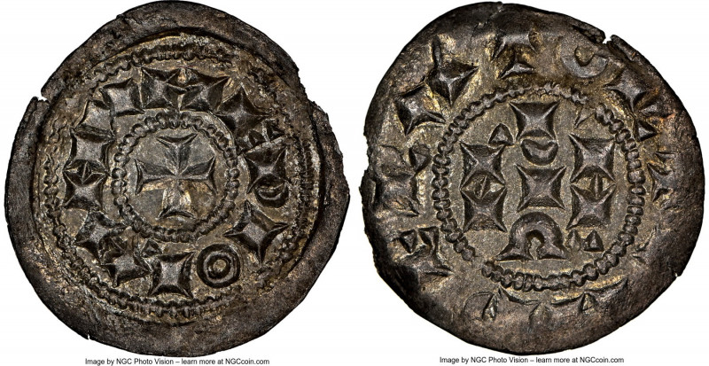 Milan. Henry III-V Denaro ND (1039-1125) MS64 NGC, Biaggi-1413. 0.58gm. 

HID0...