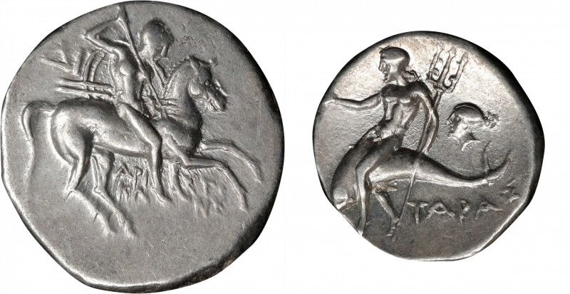 ITALY. Calabria. Tarentum. AR Didrachm (Nomos), ca. 272-240 B.C. ICG EF-45.
HGC...