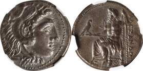 MACEDON. Kingdom of Macedon. Philip III, 323-317 B.C. AR Tetradrachm (16.91 gms), Pella Mint, ca. 323-318/7 B.C. NGC AU, Strike: 5/5 Surface: 3/5.
Pr...