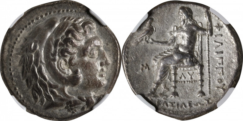 MACEDON. Kingdom of Macedon. Philip III, 323-317 B.C. AR Tetradrachm (16.55 gms)...