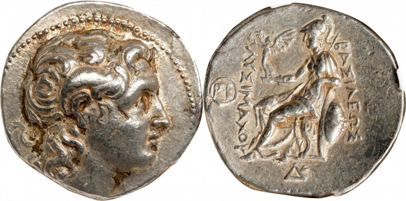 THRACE. Kingdom of Thrace. Lysimachos, 323-281 B.C. AR Tetradrachm (17.07 gms), ...