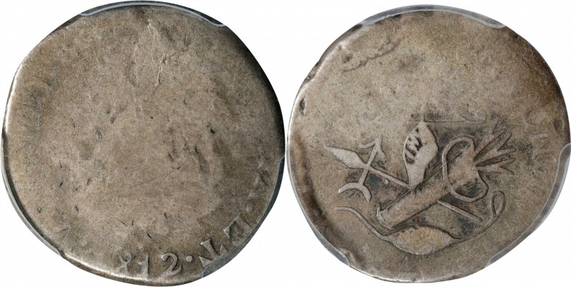 MEXICO. War of Independence. National Congress. Real, 1812. PCGS GOOD-4.
KM-211...