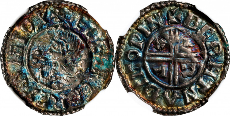 GREAT BRITAIN. Anglo-Saxon. Penny, ND (991-97). Winchester Mint; Berhtnoth, mone...