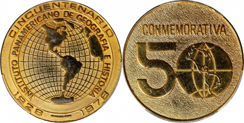 MEXICO. 50th Anniversary of the Panamerican Institute of Geographical History Co...