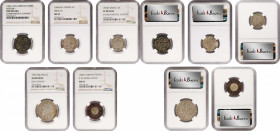 MIXED LOTS. Quintet of Mixed European Issues (5 Pieces), 1226-1933. All NGC Certified.
1) Armenia. Kardez, ND (1226-1270). Sis Mint. Hetoum I. NGC Fi...