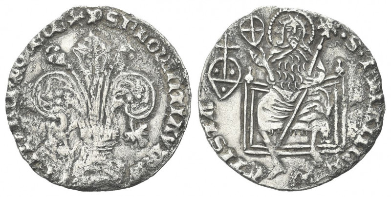 FIRENZE
Repubblica, 1189-1532.
Grosso Guelfo 1406 da Soldi 5 e Denari 6, I Sem...