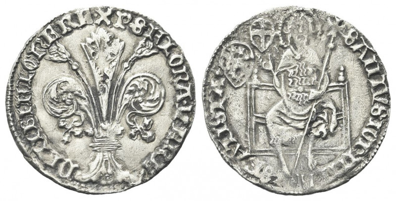 FIRENZE
Repubblica, 1189-1532.
Grosso Guelfo 1411 da Soldi 5 e Denari 6, I Sem...