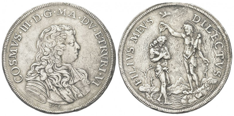 FIRENZE
Cosimo III de’Medici, Granduca di Toscana, 1670-1723.
Piastra 1676.
A...