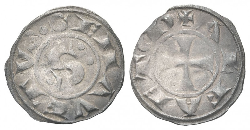 SIENA
Repubblica, 1180-1390.
Grosso da 12 Denari 1211-1250 circa.
Ag gr. 1,69...