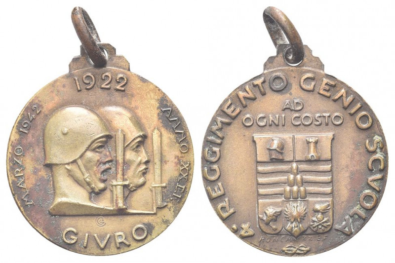 BOLZANO
Ventennio Fascista, dal 1923 al 1943.
Medaglia 1942 4° Reggimento Geni...