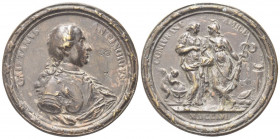 FIRENZE
Gaetano Antinori (nobiluomo), 1705-1763.
Medaglia 1757 opus L. M. Weber.
Æ gr. 169,19 mm. 85
Dr. CAETANVS - ANTINORIVS. Busto corazzato a ...