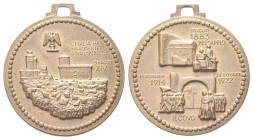 ROMA
Ventennio Fascista, dal 1923 al 1943.
Medaglia 1936 a. XIV opus E. Pagani Fondazione dell’impero.
Æ gr. 13,79 mm. 32
Dr. L'ITALIA HA / FINALM...