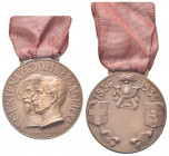 TORINO
Ventennio Fascista, dal 1923 al 1943.
Medaglia 1936 a. XIV opus V. Audagna.
Æ gr. 17,27 mm. 33,6
Dr. 1° CENTENARIO DEI BERSAGLIERI. Busti a...