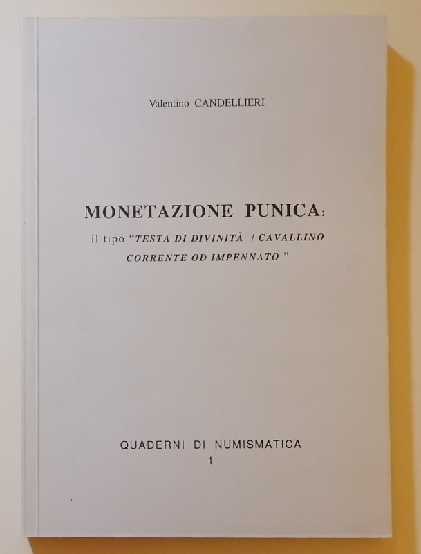 MONETAZIONE PUNICA
V. Candellieri 
Monetazione punica: il tipo "Testa di divin...