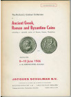 GRECIA ANTICA E ROMA IMPERIALE
J. Schulman
Catalogue 243. The Richard J. Graham Collection of Ancient Greek, Roman and Byzantine Coins incuding a sp...