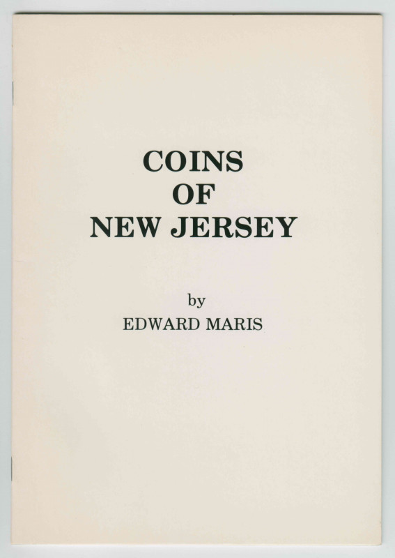 STATI UNITI D'AMERICA
E. Maris 
Coins of New Jersey (ristampa dell'originale d...