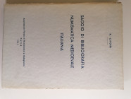 R. Ciferri
Saggio di bibliografia Numismatica Medioevale Italiana. Associazione Pavese di Numismatica e Medaglistica Pavia 1961.
Pavia 1961
Bibliog...