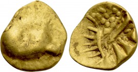 CENTRAL EUROPE. Boii. GOLD 1/24 Stater (2nd-1st centuries BC). "Athena Alkis" type.