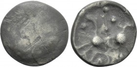 CENTRAL EUROPE. Boii. Obol (1st century BC). "Roseldorf II" type.