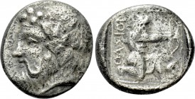 THRACE. Thasos. Drachm (Circa 390-335 BC).