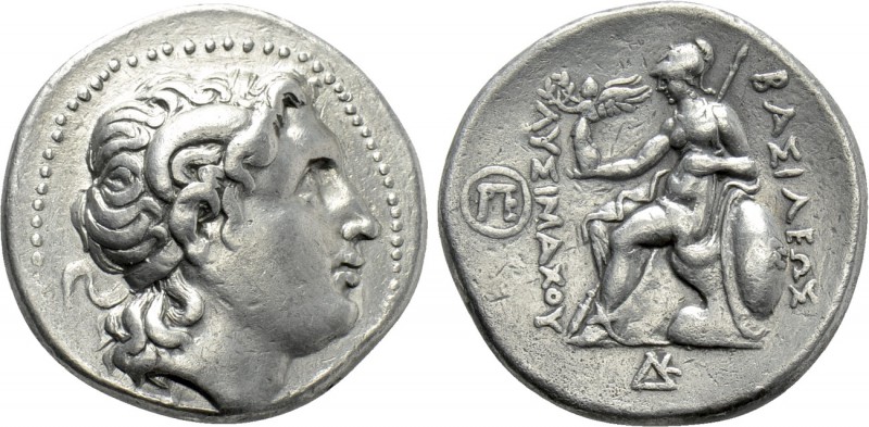 KINGS OF THRACE (Macedonian). Lysimachos (305-281 BC). Tetradrachm. Sardes. 

...