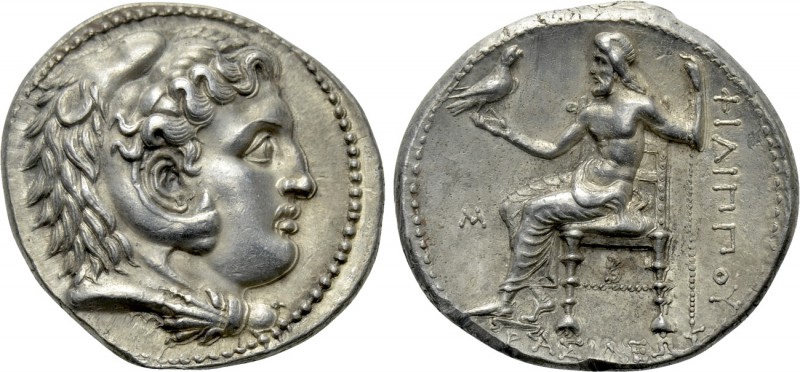 KINGS OF MACEDON. Philip III Arrhidaios (323-317 BC). Tetradrachm. Babylon.

O...