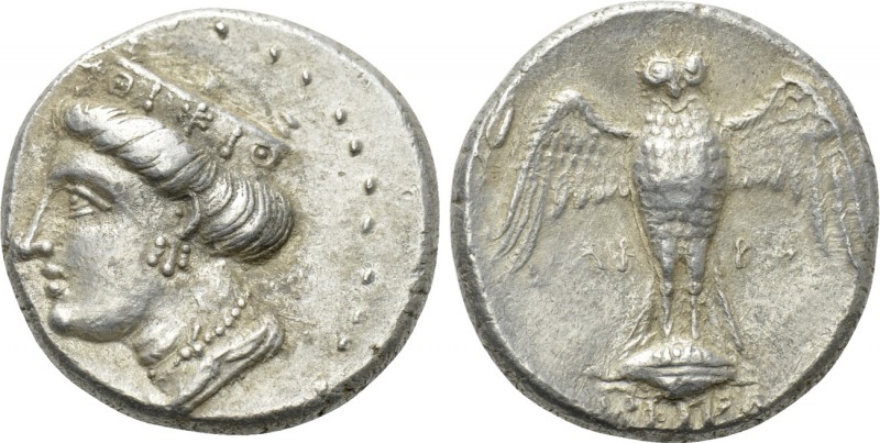 PONTOS. Amisos (as Peiraieos). Siglos (Circa 435-370 BC). Aphro-, magistrate. 
...