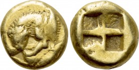 MYSIA. Kyzikos. EL Hemihekte (Circa 500-460 BC).