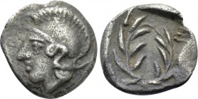 AEOLIS. Elaia. Hemiobol (Circa 450-440 BC).