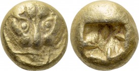 IONIA. Uncertain. EL Hemihekte (Circa 6th century BC).