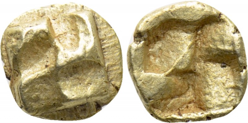 IONIA. Uncertain. EL 1/24 Stater (Circa 625-600 BC). 

Obv: Raised countercloc...