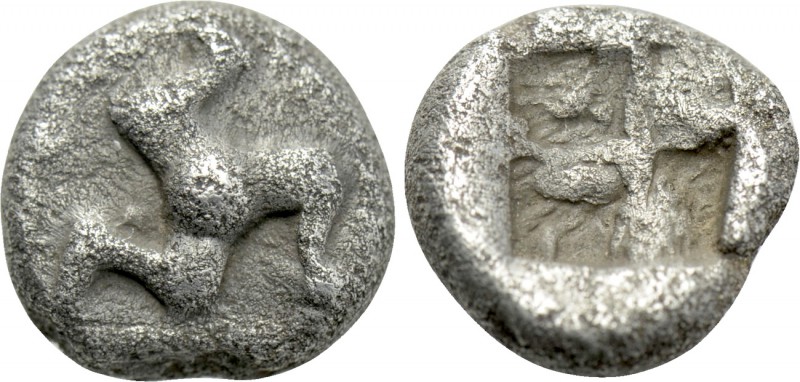 PAMPHYLIA. Aspendos. Obol (5th century BC). 

Obv: Triskeles surrounded by pel...