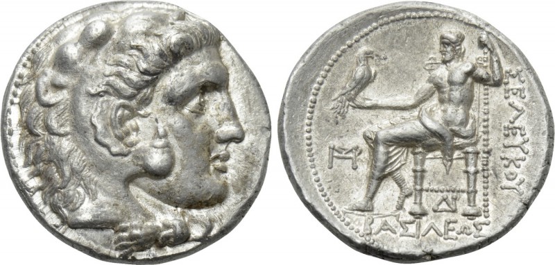 SELEUKID KINGDOM. Seleukos I Nikator (312-281 BC). Tetradrachm. Sardes.

Obv: ...