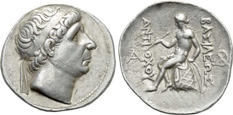 SELEUKID KINGDOM. Antiochos I Soter (281-261 BC). Tetradrachm. Seleukeia on the ...