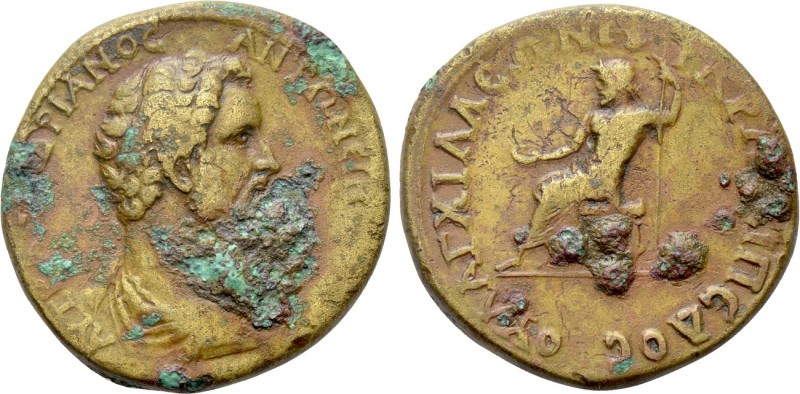 THRACE. Anchialus. Antoninus Pius (138-161). Ae. Krassipes, magistrate. 

Obv:...