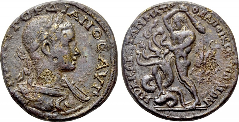 BITHYNIA. Heraclea Pontica. Gordian III (238-244). Ae.

Obv: M ANT ΓOPΔIANOC A...