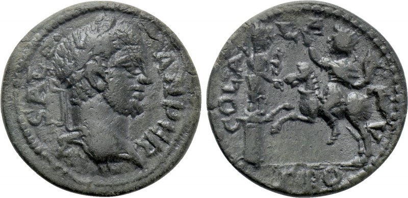 TROAS. Alexandria. Severus Alexander (222-235). Ae As. 

Obv: IM S ALEXANDER. ...